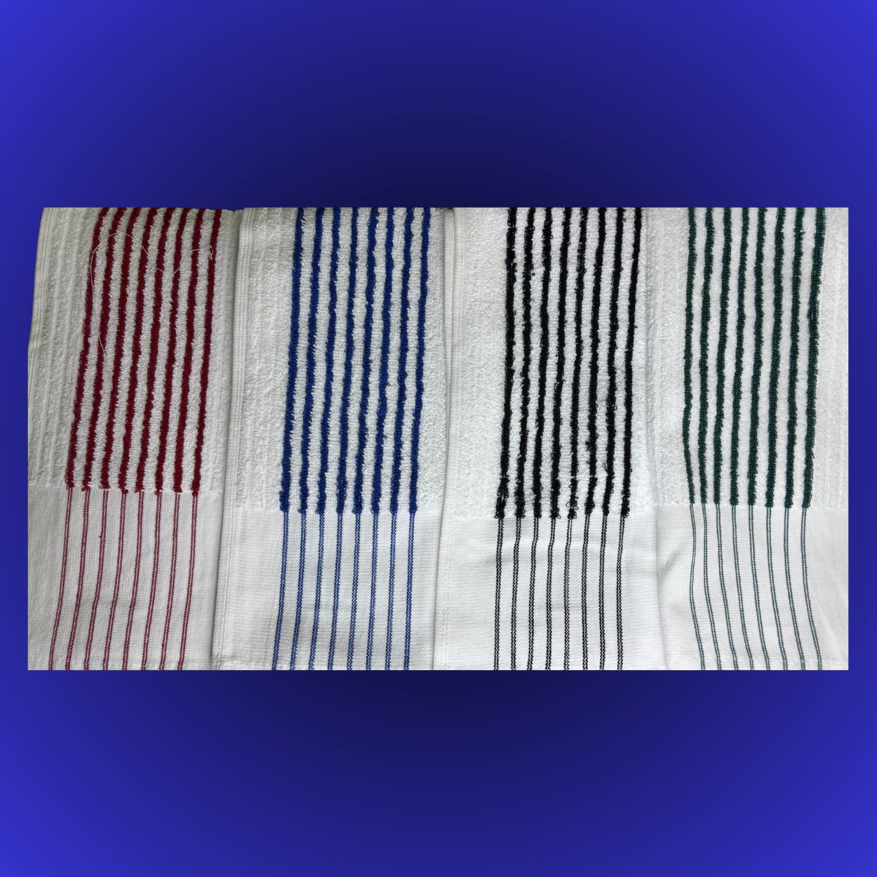 Golf/Gym Embroidered Color Stripped Towels