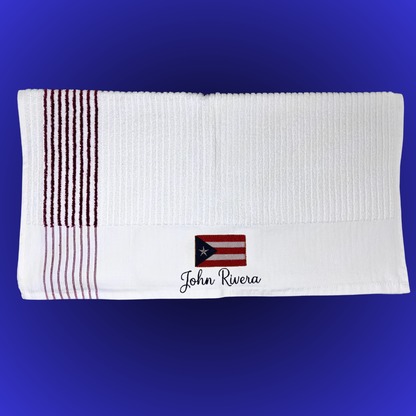 Golf/Gym Embroidered Color Stripped Towels